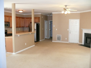 255 Milford Drive - Living Room & Kitchen