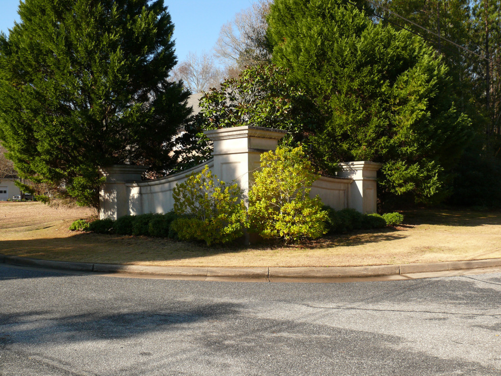 Lexington Heights subdivision entrance